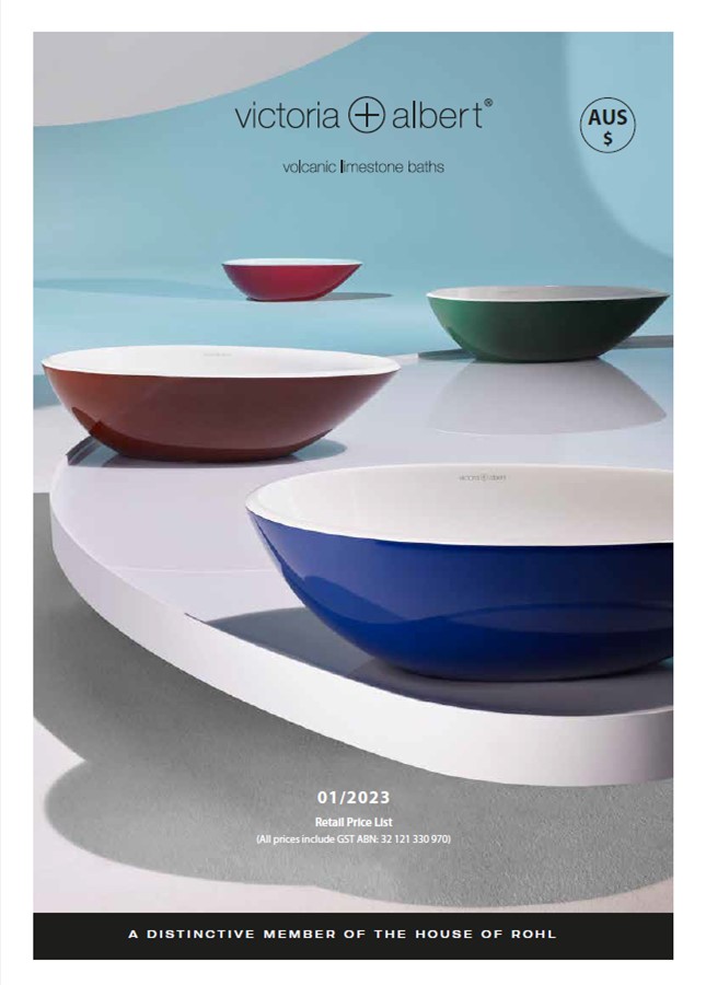 Victoria & Albert - 2023 Price List featured image